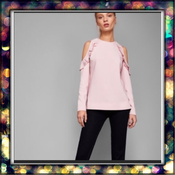 {Ted Baker} London Steffe Ruffled top - Picture 2 of 16